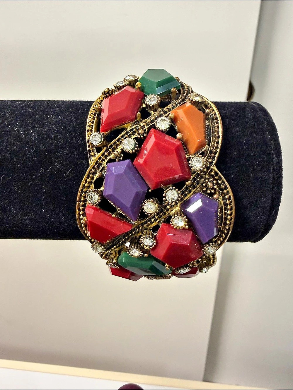 Multicolor Statement Bracelet Like New